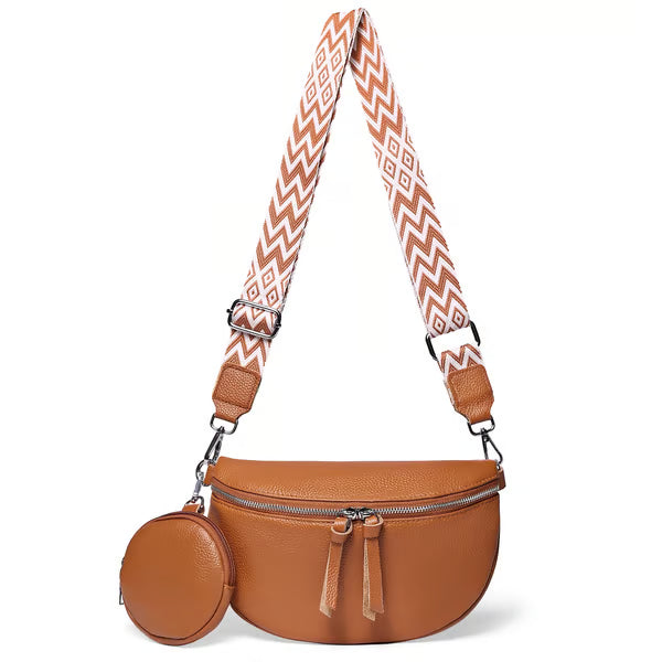Borsa a tracolla in ecopelle