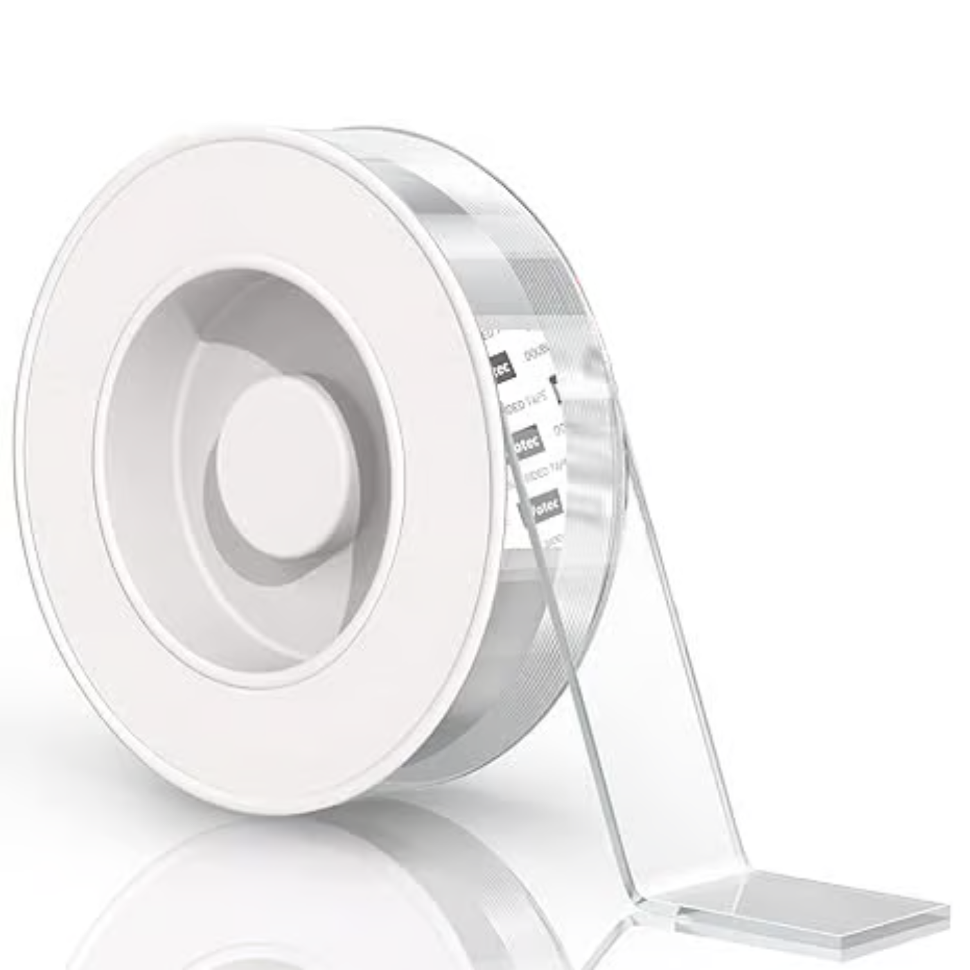 Nastro biadesivo extra large, trasparente e resistente